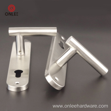 European Modern Style Stainless Steel Plate Handle